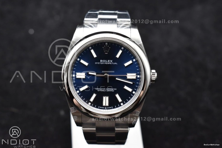 Steel Edition DIWF 939 Dial Perpetual 124300 1:1 Oyster 904L A 41mm Blue Snug Best 0812